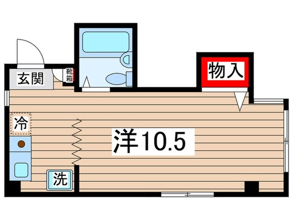 サ－ビエマンションの物件間取画像